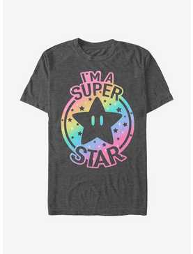 Super Mario Rainbow Super Star T-Shirt, , hi-res