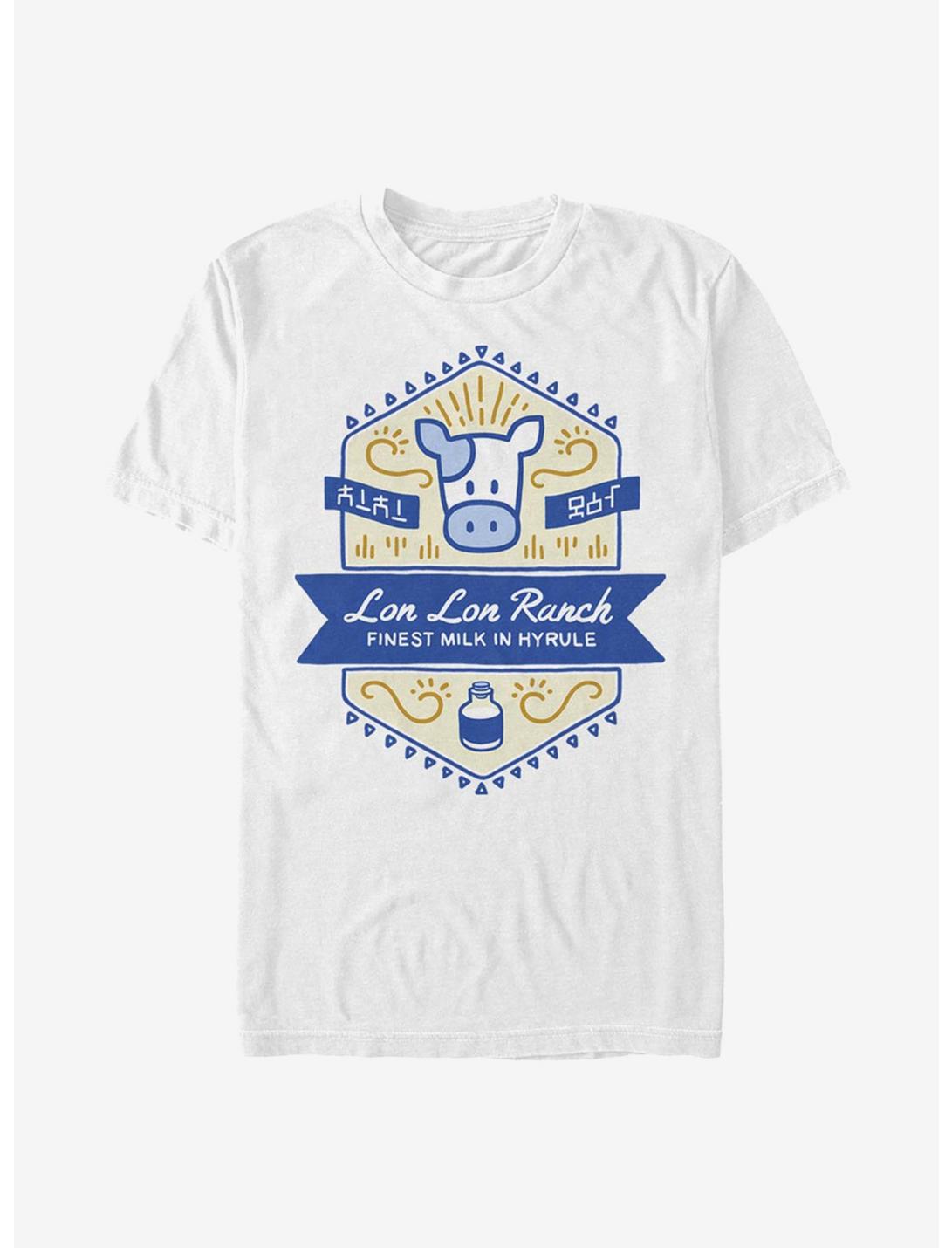 Plus Size The Legend Of Zelda Lon Lon Ranch T-Shirt, WHITE, hi-res