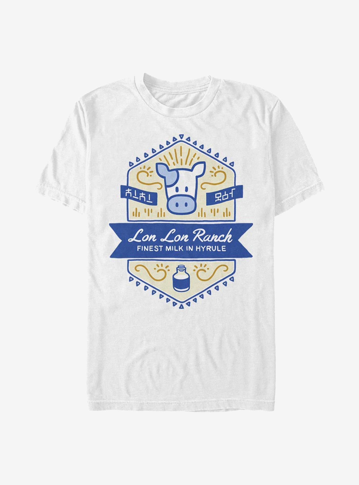 The Legend Of Zelda Lon Lon Ranch T-Shirt, WHITE, hi-res