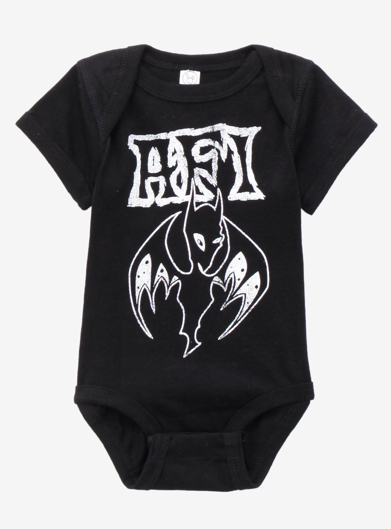 AFI Nephilim Bat Infant One-Piece, BLACK, hi-res