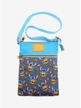 Loungefly Disney Lilo & Stitch Pumpkin Stitch Passport Crossbody Bag, , hi-res