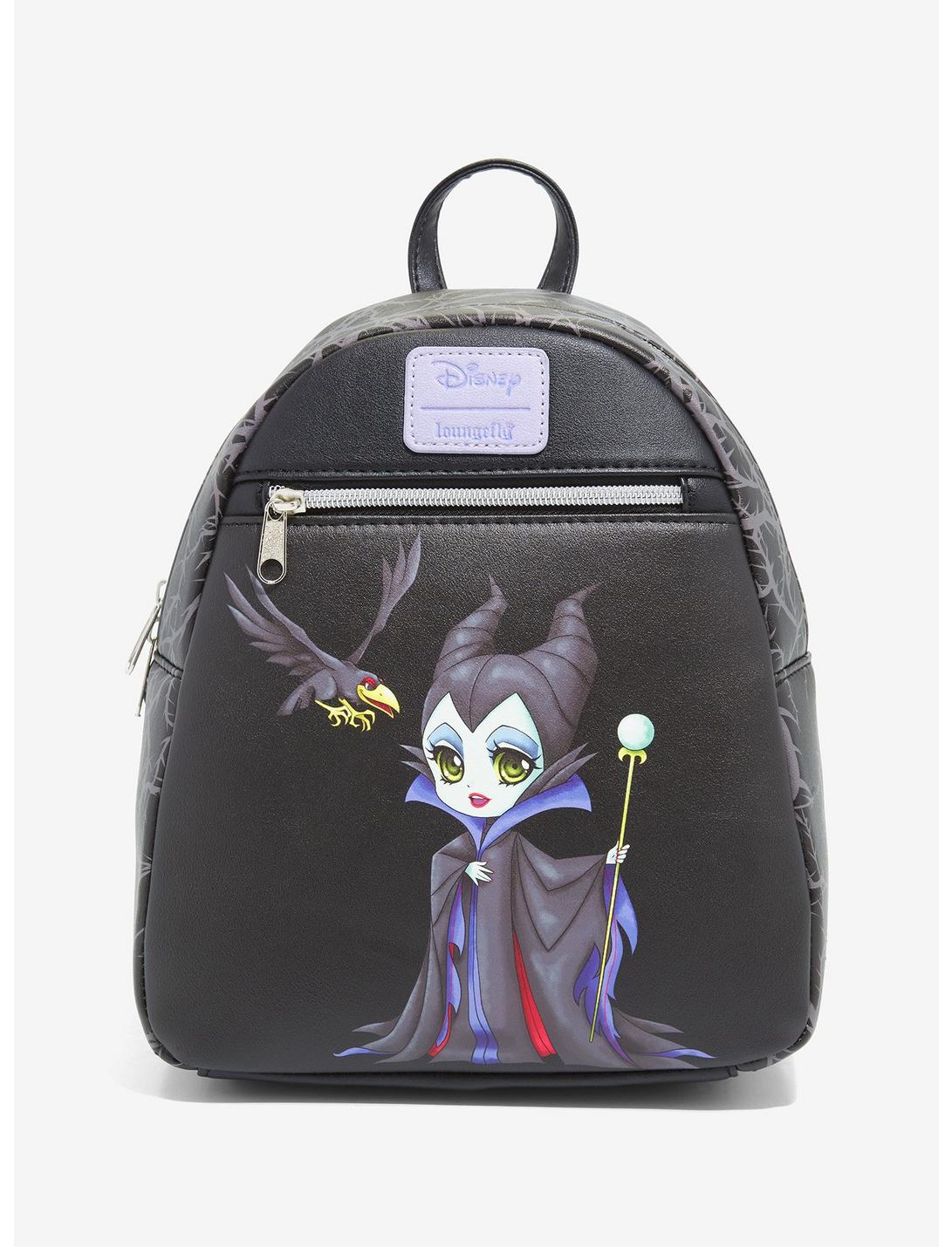 Loungefly Disney Maleficent & Diablo Mini Backpack, , hi-res