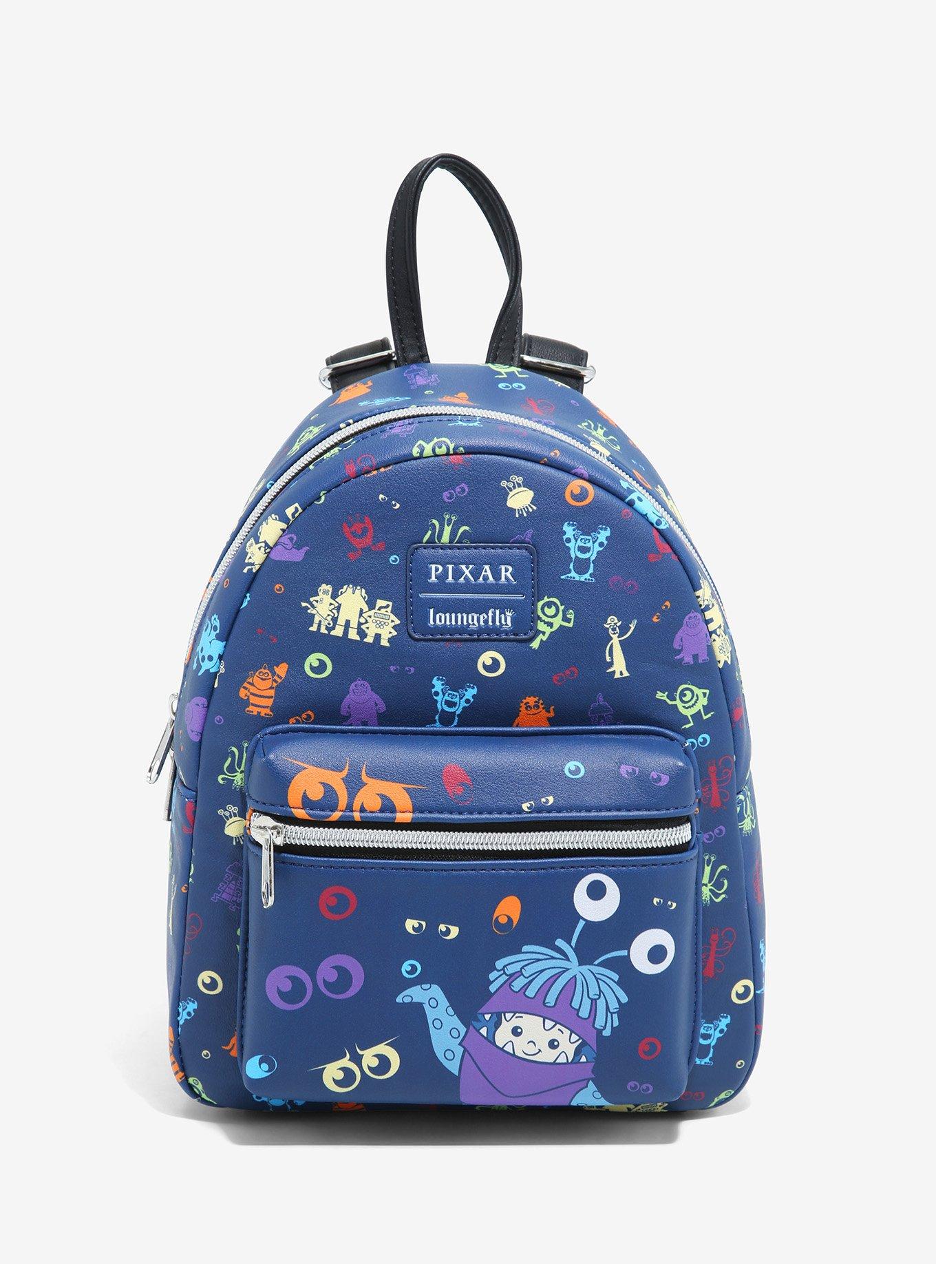 Loungefly Disney Moments Monsters Inc Sully and Boo Mini Backpack