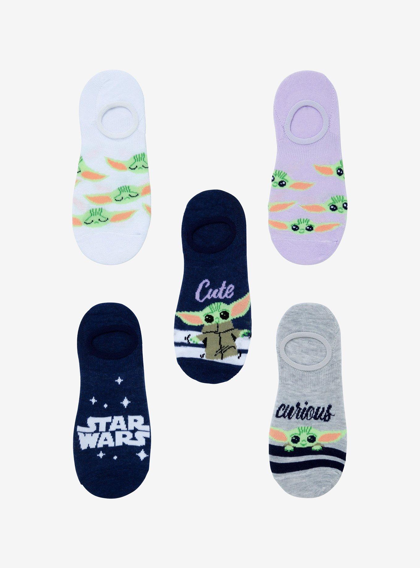 Star Wars The Mandalorian The Child Liner Socks 5 Pair, , hi-res