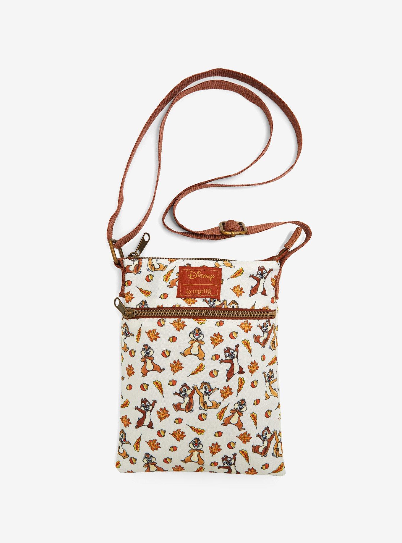 Loungefly Disney Chip 'N Dale Passport Crossbody Bag, , hi-res