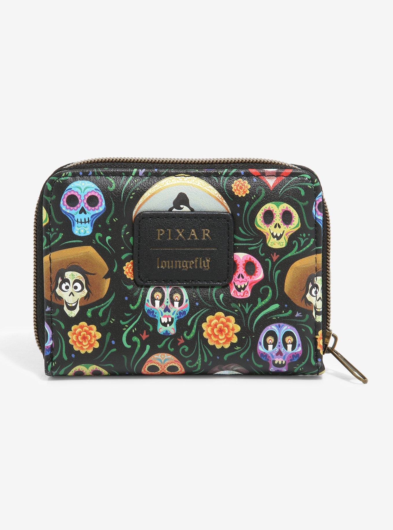 Loungefly Disney Pixar Coco Mini Zipper Wallet Hot Topic