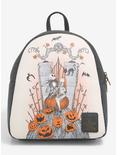Loungefly The Nightmare Before Christmas Jack & Sally Graveyard Mini Backpack, , hi-res