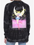 Sailor Moon Usagi Black Wash Long-Sleeve Girls T-Shirt, MULTI, hi-res