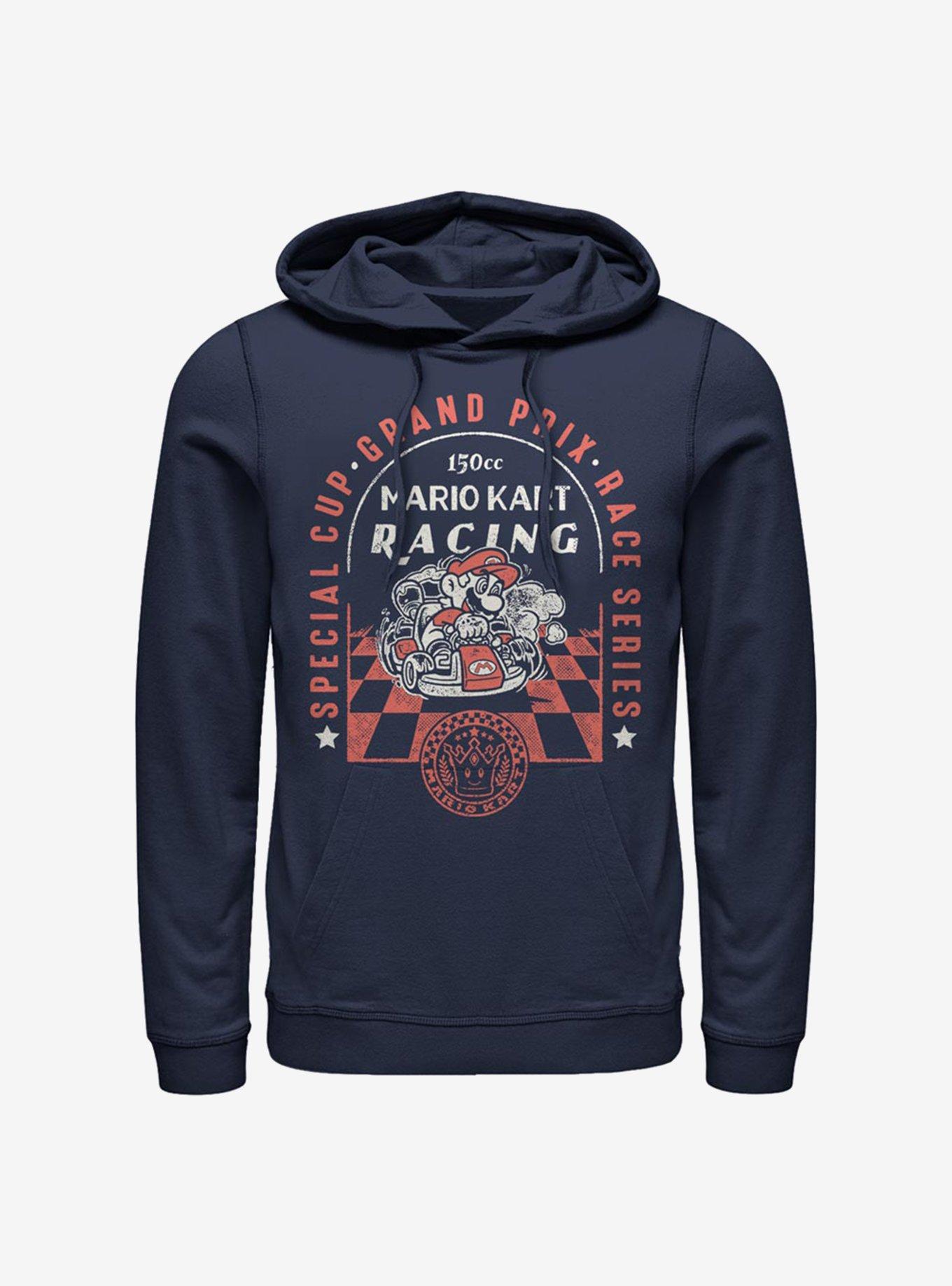 Nintendo Super Mario Checkered Grand Prix Hoodie, , hi-res