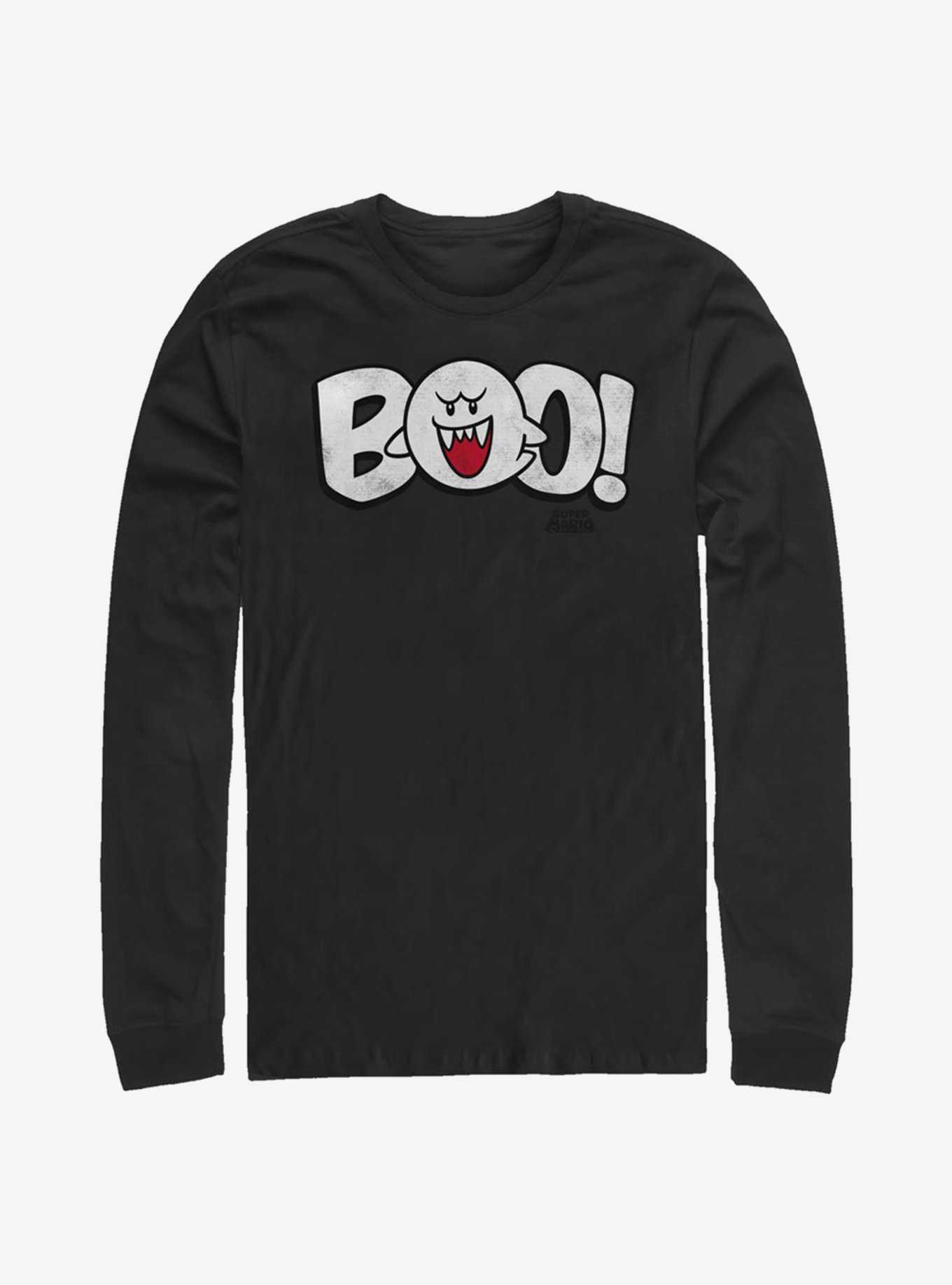 Nintendo Super Mario Boo Long-Sleeve T-Shirt, , hi-res