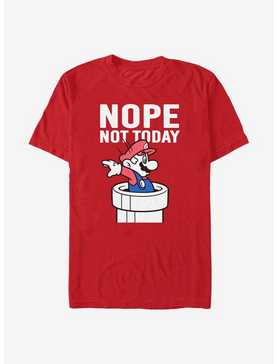 Nintendo Super Mario Nope Not Today T-Shirt, , hi-res