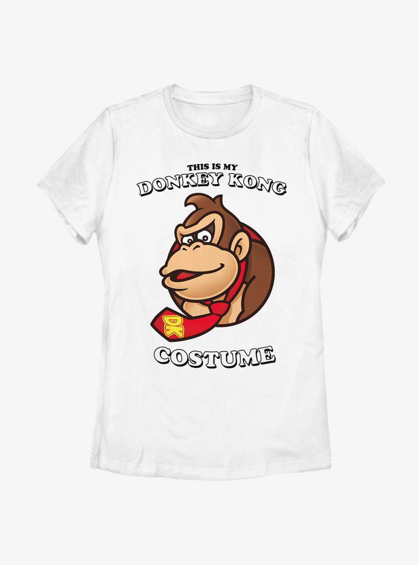 Nintendo Super Mario Dk Face Womens T-Shirt, , hi-res