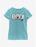 Nintendo Super Mario Boo Youth Girls T-Shirt, TAHI BLUE, hi-res
