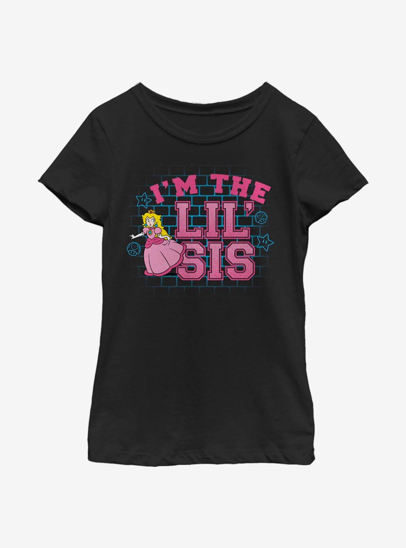 Nintendo Super Mario Little Sis Youth Girls T-Shirt, , hi-res
