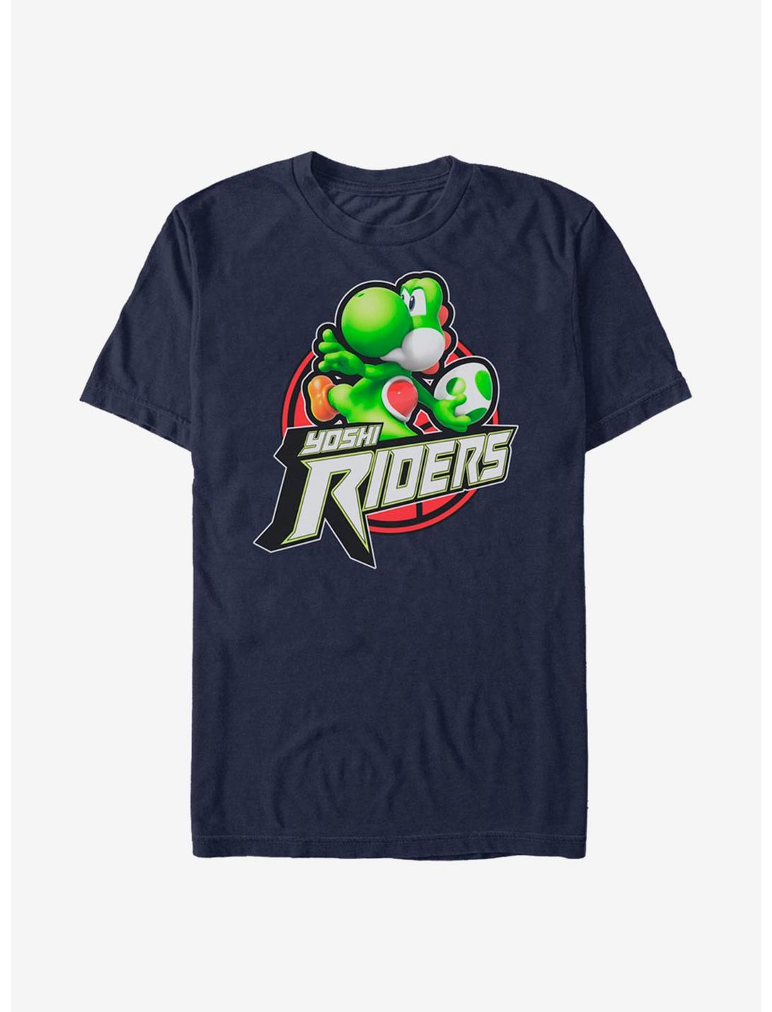 Nintendo Super Mario Yoshi Riders T-Shirt, NAVY, hi-res