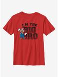Nintendo Super Mario Big Bro Youth T-Shirt, RED, hi-res
