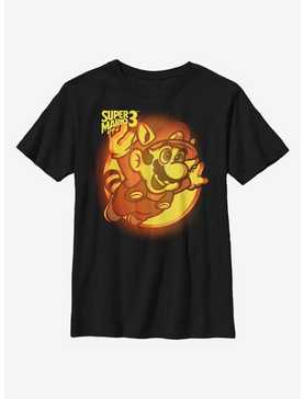 Nintendo Super Mario Pumpkin Logo Youth T-Shirt, , hi-res