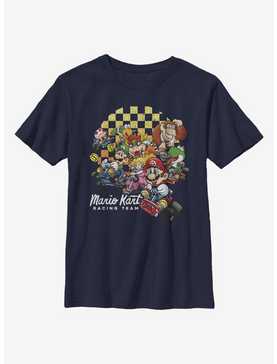 Nintendo Super Mario Checkered Kartin' Youth T-Shirt, , hi-res