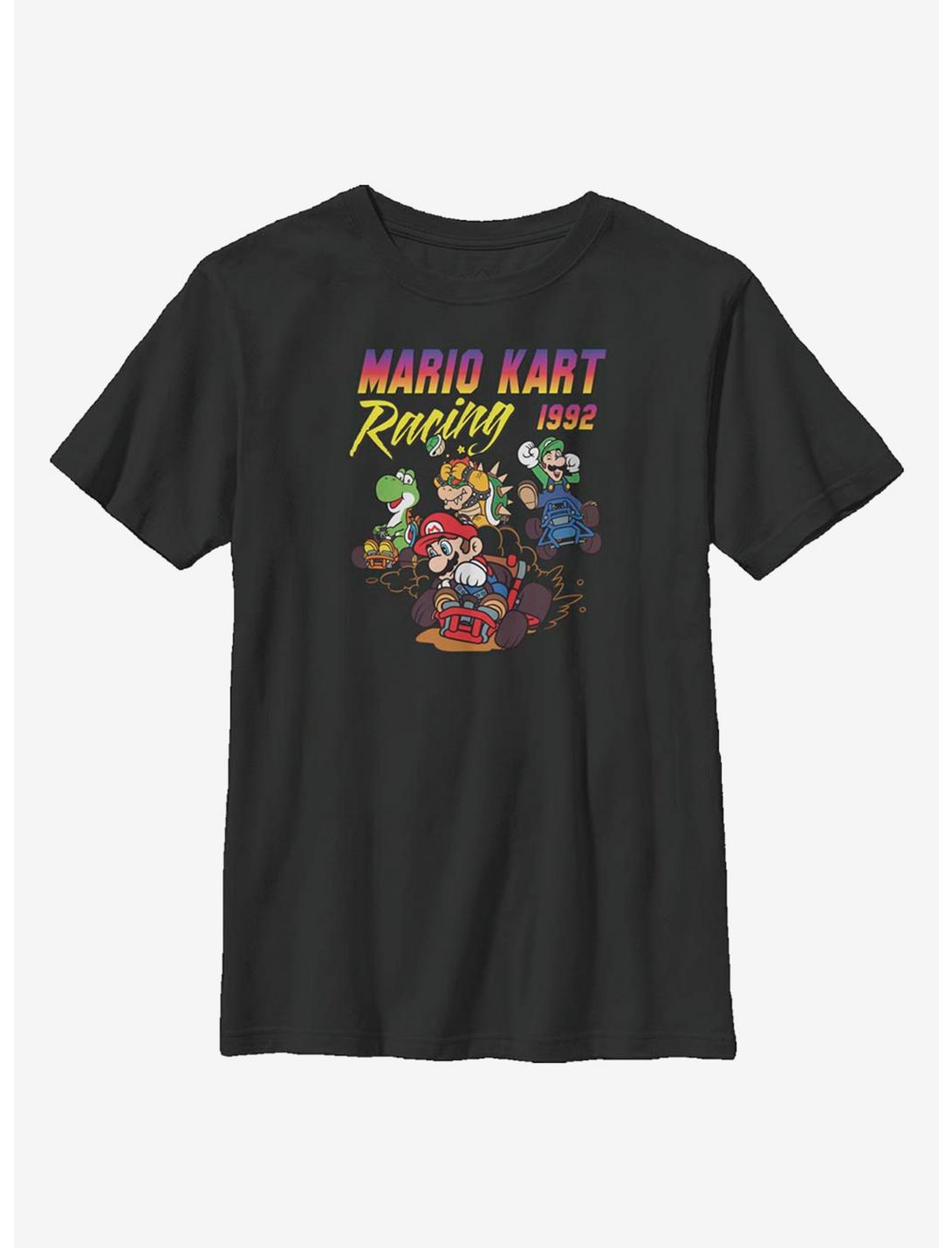Nintendo Super Mario Kart Youth T-Shirt, BLACK, hi-res
