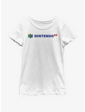 Nintendo Full N64 Logo Youth Girls T-Shirt, , hi-res