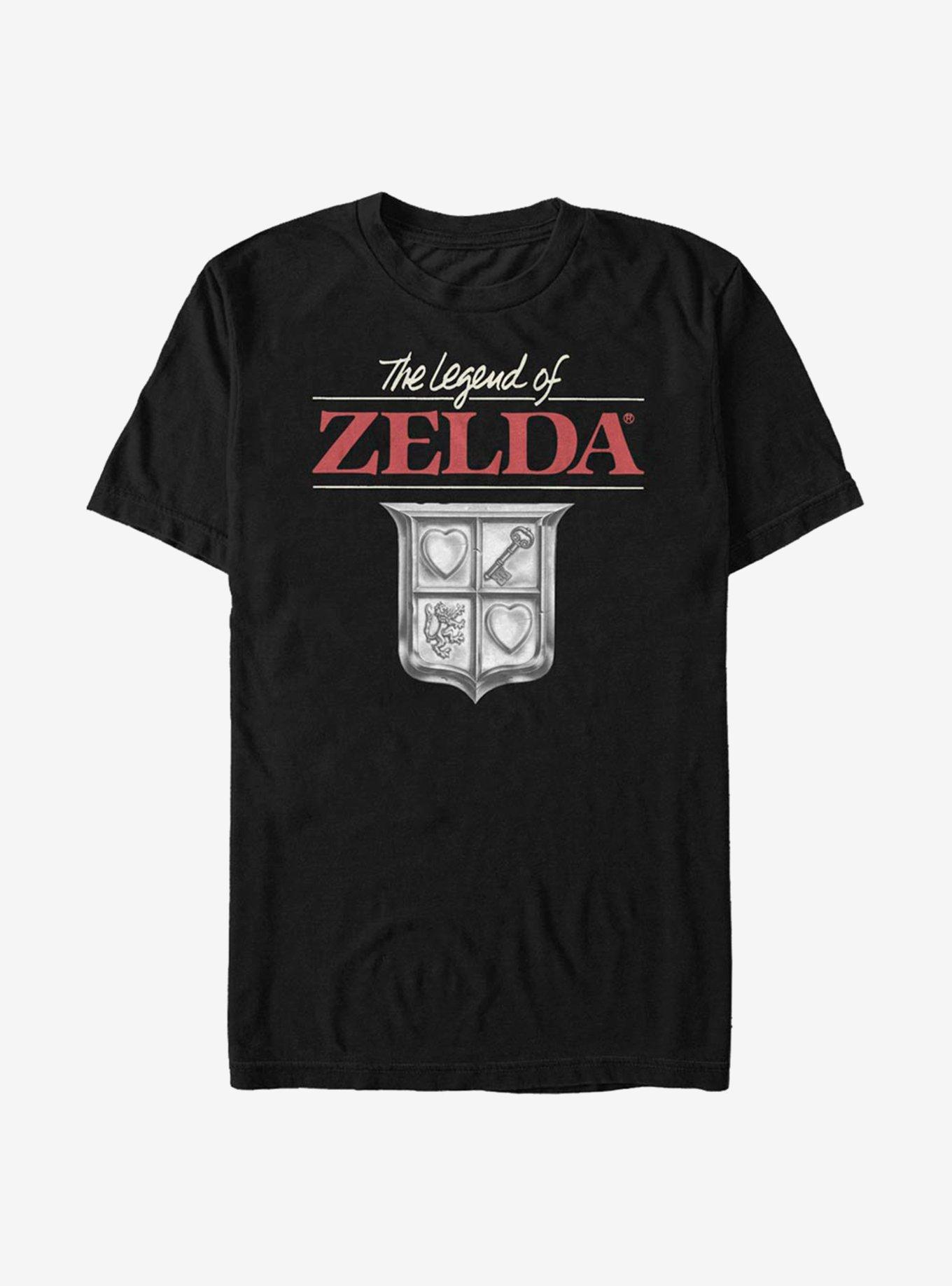 Nintendo The Legend Of Zelda Shield T-Shirt, , hi-res