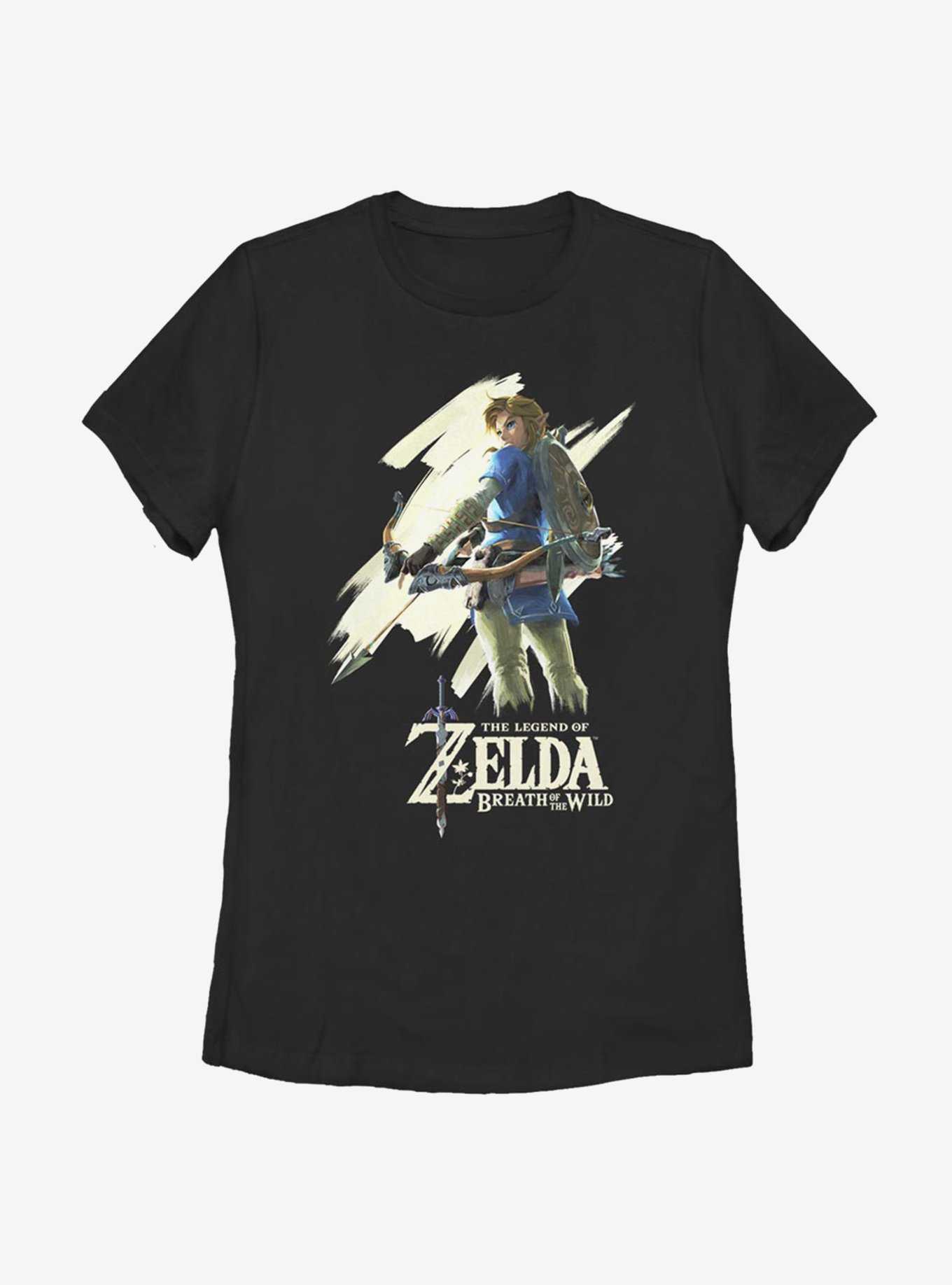 Nintendo The Legend Of Zelda Basic Breath Womens T-Shirt, , hi-res