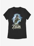 Nintendo The Legend Of Zelda Link Rider Womens T-Shirt, BLACK, hi-res