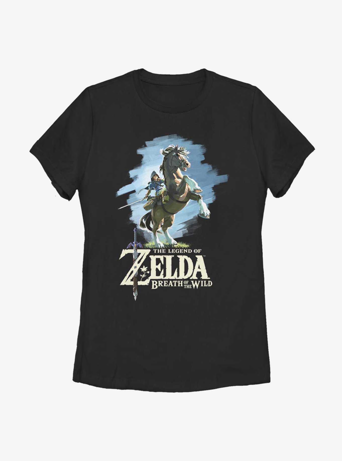 Nintendo The Legend Of Zelda Link Rider Womens T-Shirt, , hi-res