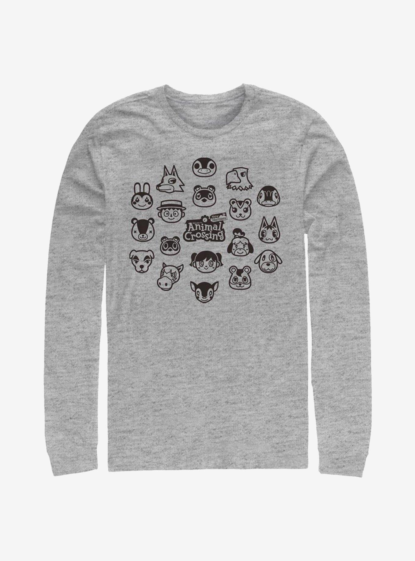 Nintendo Animal Crossing: New Horizons Group Long-Sleeve T-Shirt, , hi-res
