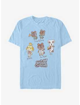 Nintendo Animal Crossing Character Textbook T-Shirt, , hi-res