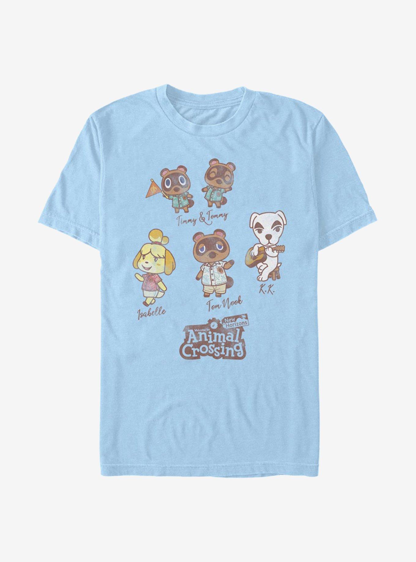 Nintendo Animal Crossing Character Textbook T-Shirt, , hi-res