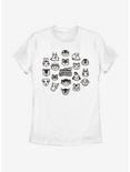 Nintendo Animal Crossing: New Horizons Group Womens T-Shirt, WHITE, hi-res