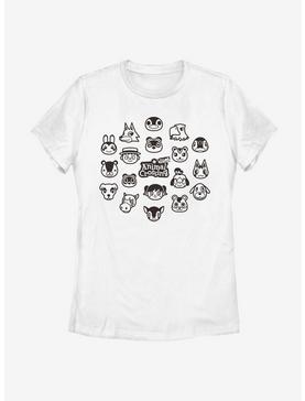 Nintendo Animal Crossing: New Horizons Group Womens T-Shirt, , hi-res