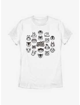 Nintendo Animal Crossing: New Horizons Group Womens T-Shirt, , hi-res