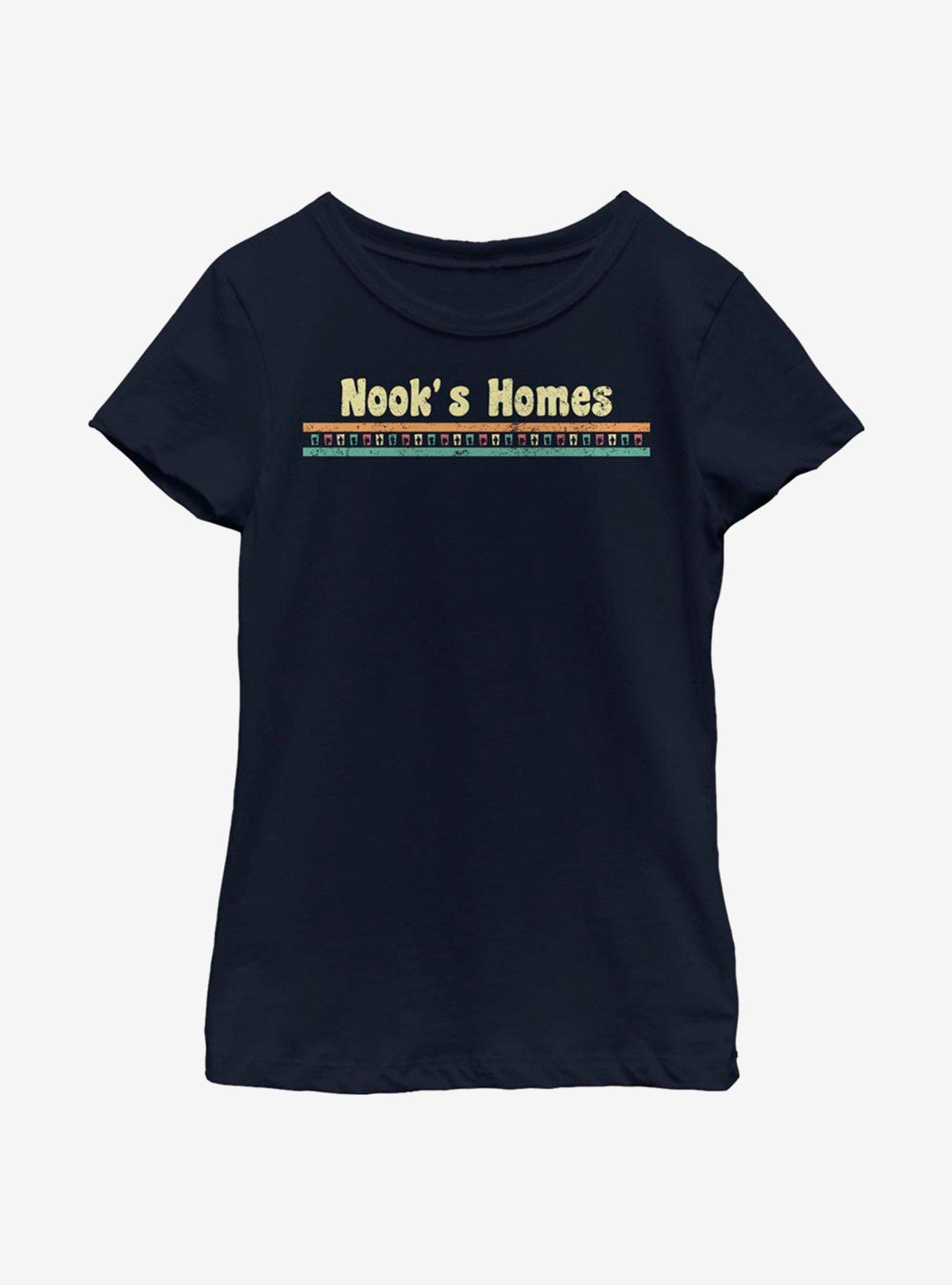 Nintendo Animal Crossing Nook's Homes Youth Girls T-Shirt, , hi-res