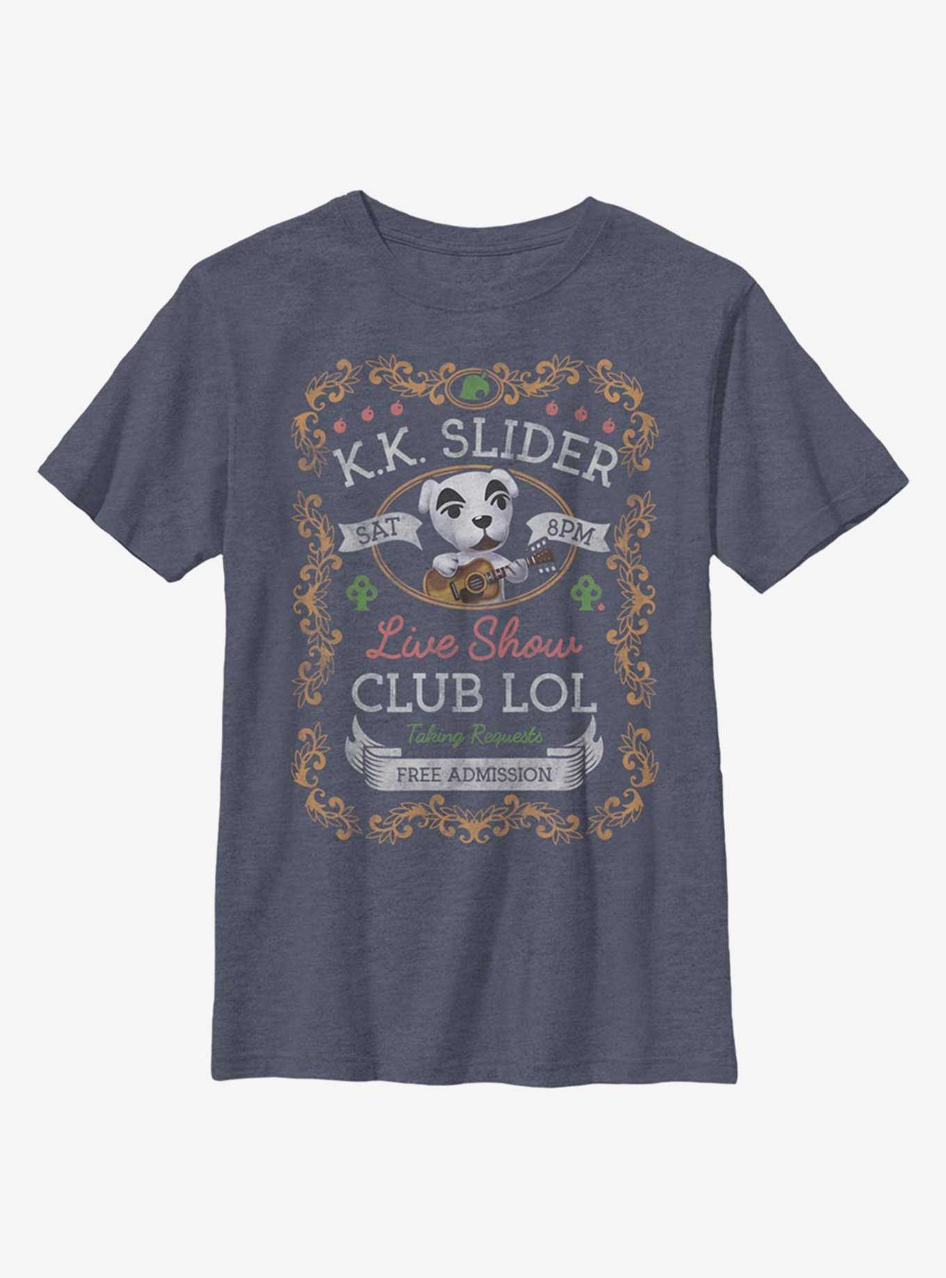 Nintendo Animal Crossing K.K. Poster Youth T-Shirt, , hi-res