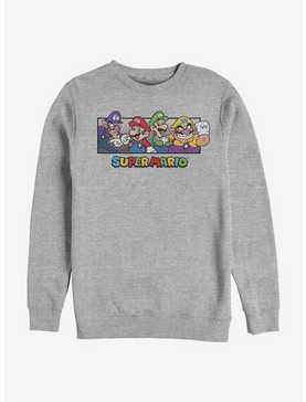 Nintendo Super Mario All The Bros Sweatshirt, , hi-res
