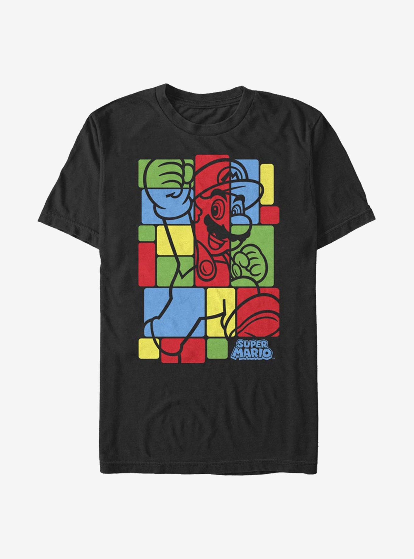 Nintendo Super Mario Box Trot T-Shirt, , hi-res