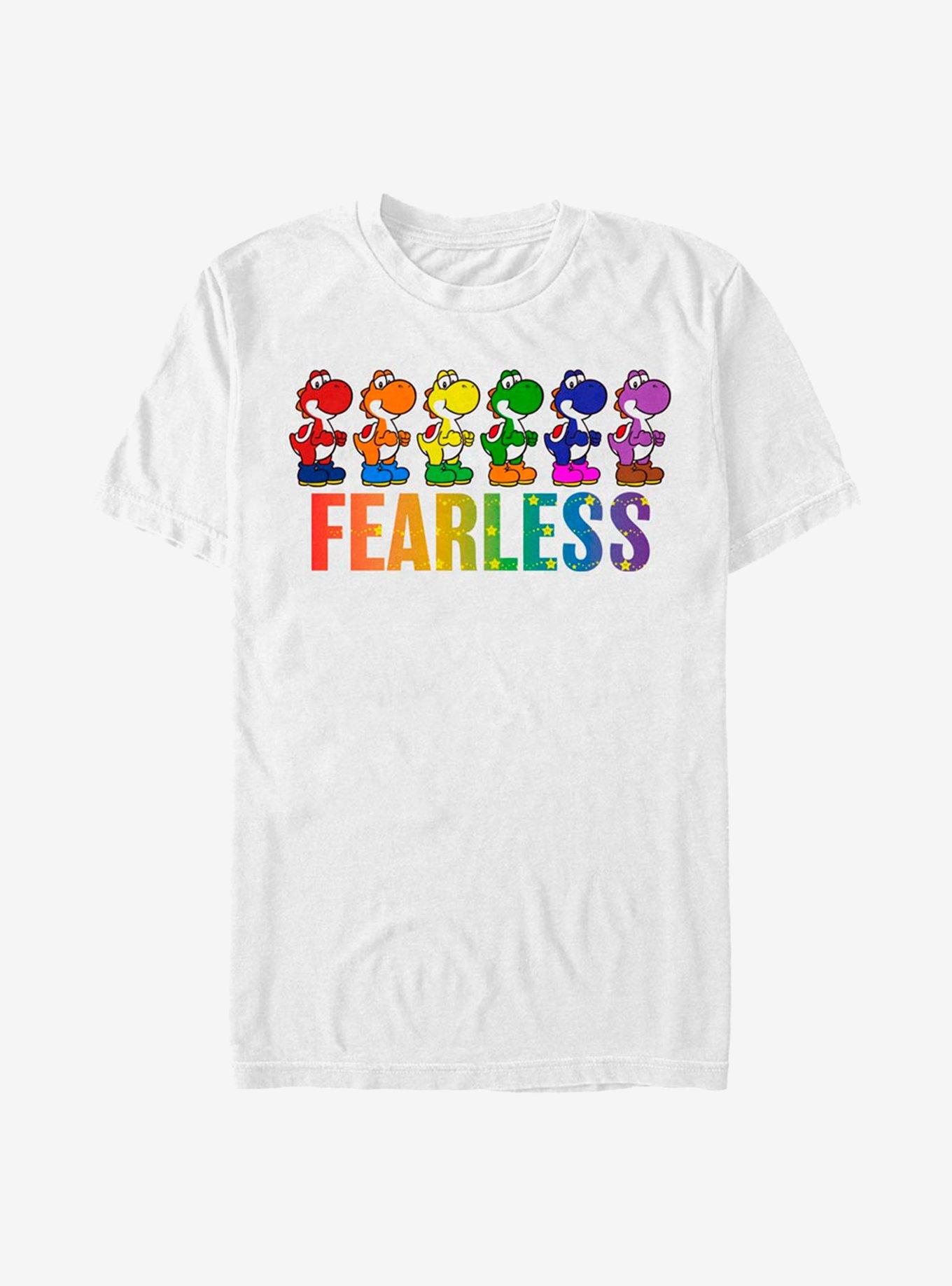 Nintendo Super Mario Yoshi Fearless T-Shirt, , hi-res