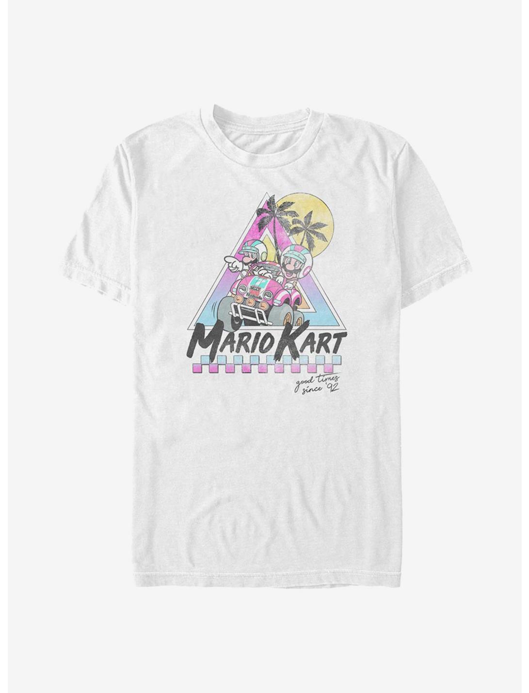 Nintendo Super Mario Beach Race T-Shirt, WHITE, hi-res