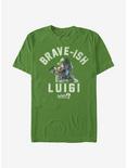 Nintendo Super Mario Brave-Ish Luigi T-Shirt, KELLY, hi-res