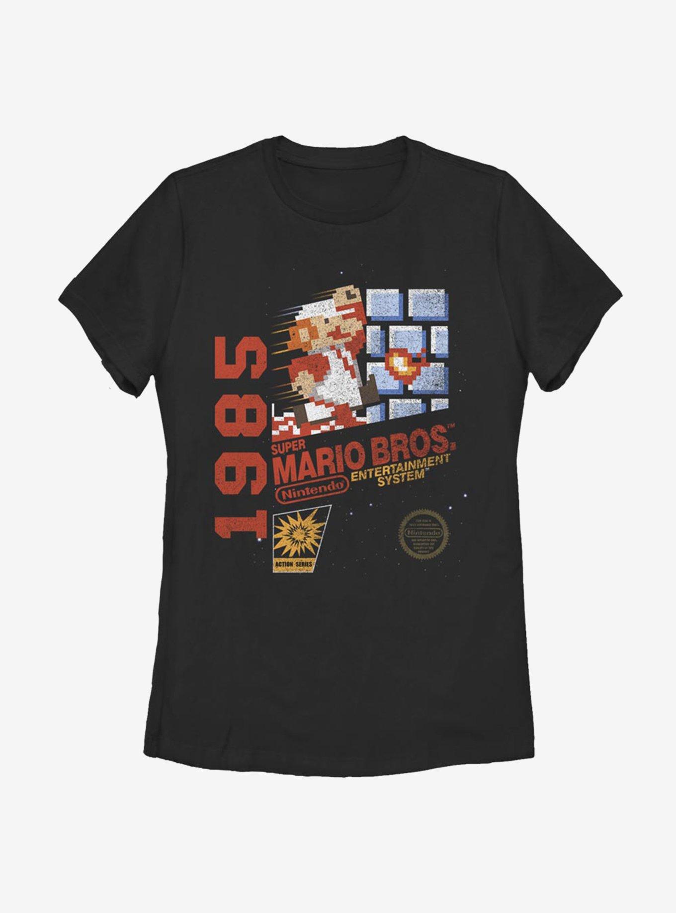 Nintendo Super Mario 1985 Vintage Womens T-Shirt, , hi-res