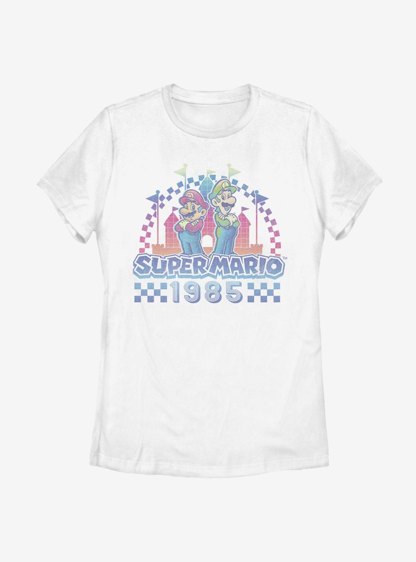 Nintendo Super Mario Super 85 Wave Womens T-Shirt, , hi-res