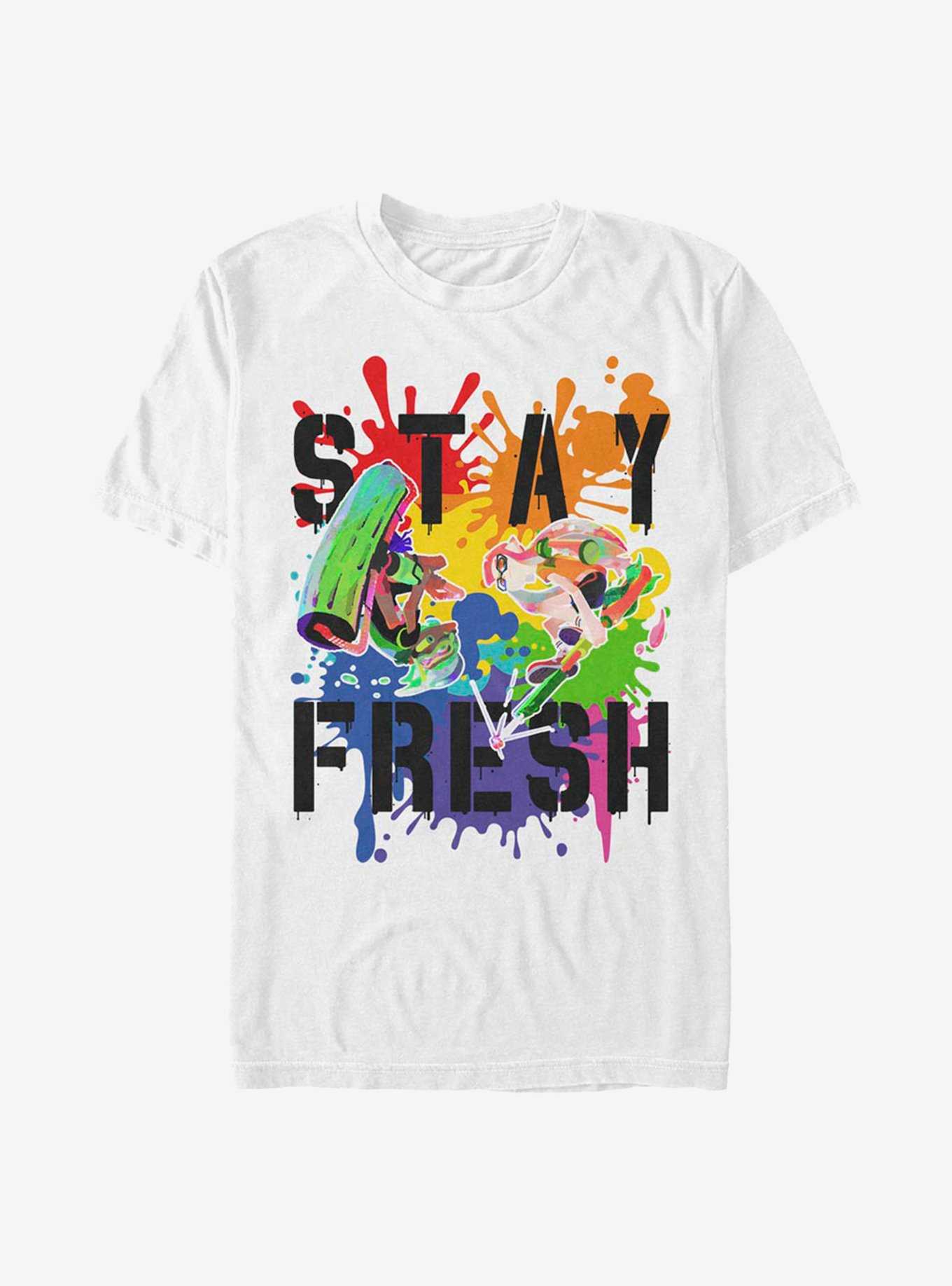 Nintendo Splatoon Rainbow Stay Fresh T-Shirt, , hi-res