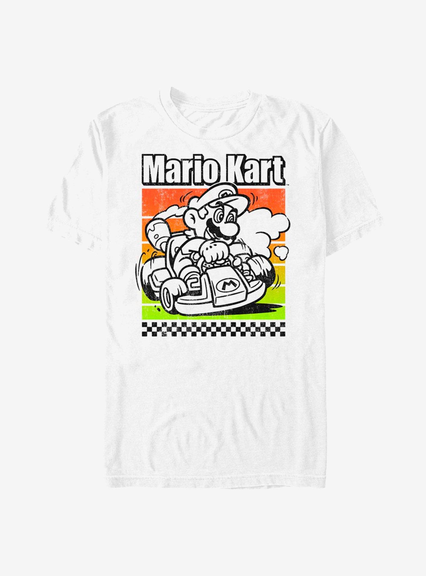 Nintendo Super Mario Turn And Burn T-Shirt, , hi-res
