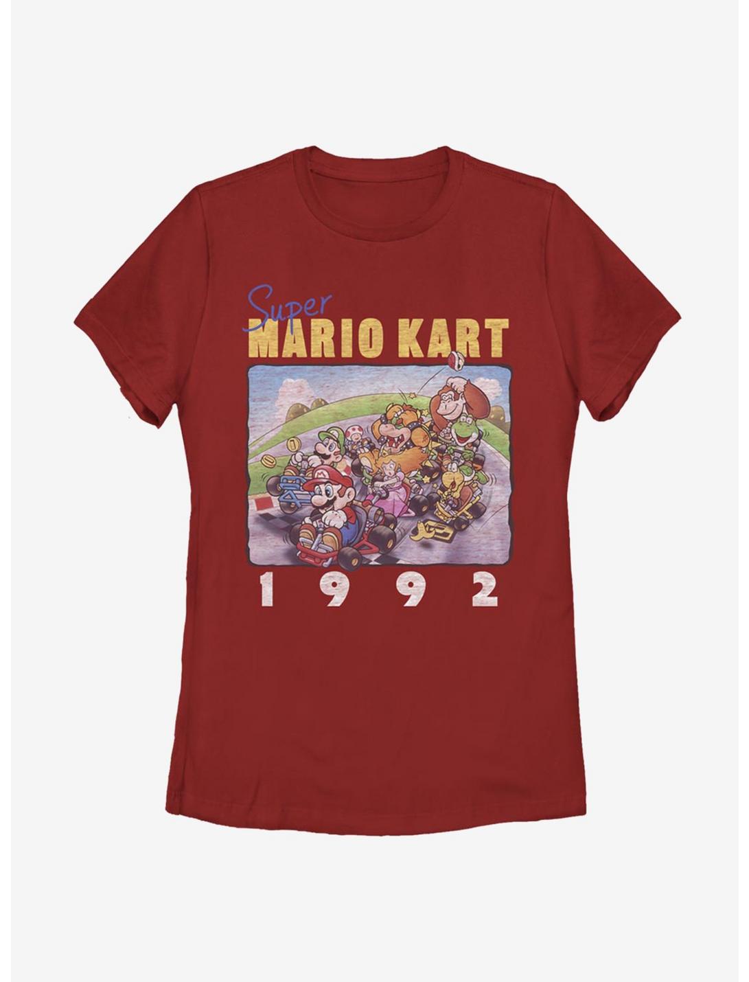 Nintendo Super Mario Mk Box Womens T-Shirt, RED, hi-res
