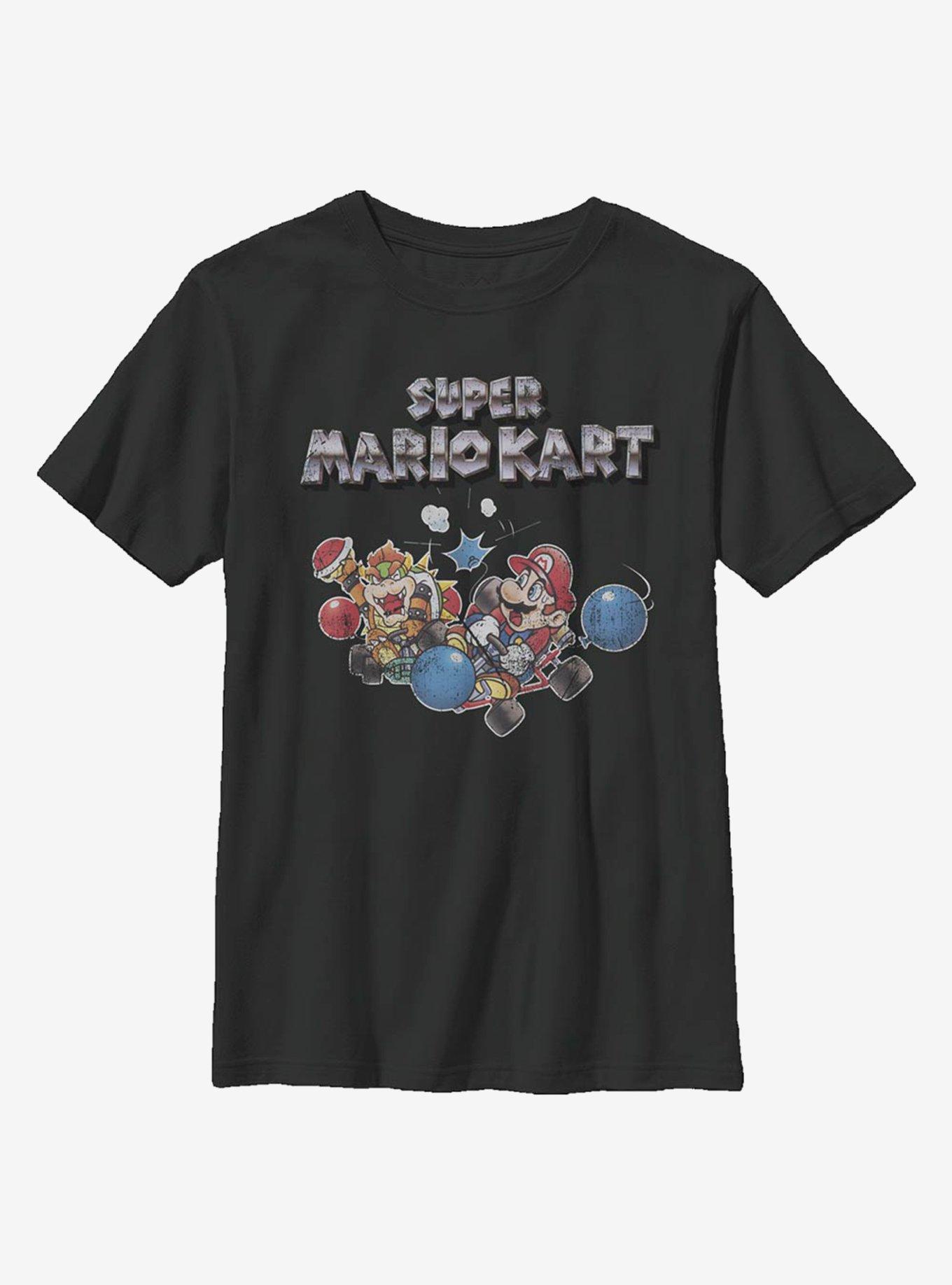 Nintendo Super Mario Kart Battle Youth T-Shirt, , hi-res