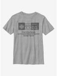 Nintendo NES Simple Youth T-Shirt, ATH HTR, hi-res