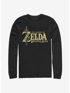 Nintendo The Legend Of Zelda Breath Of The Wild Logo Long-Sleeve T-Shirt, , hi-res