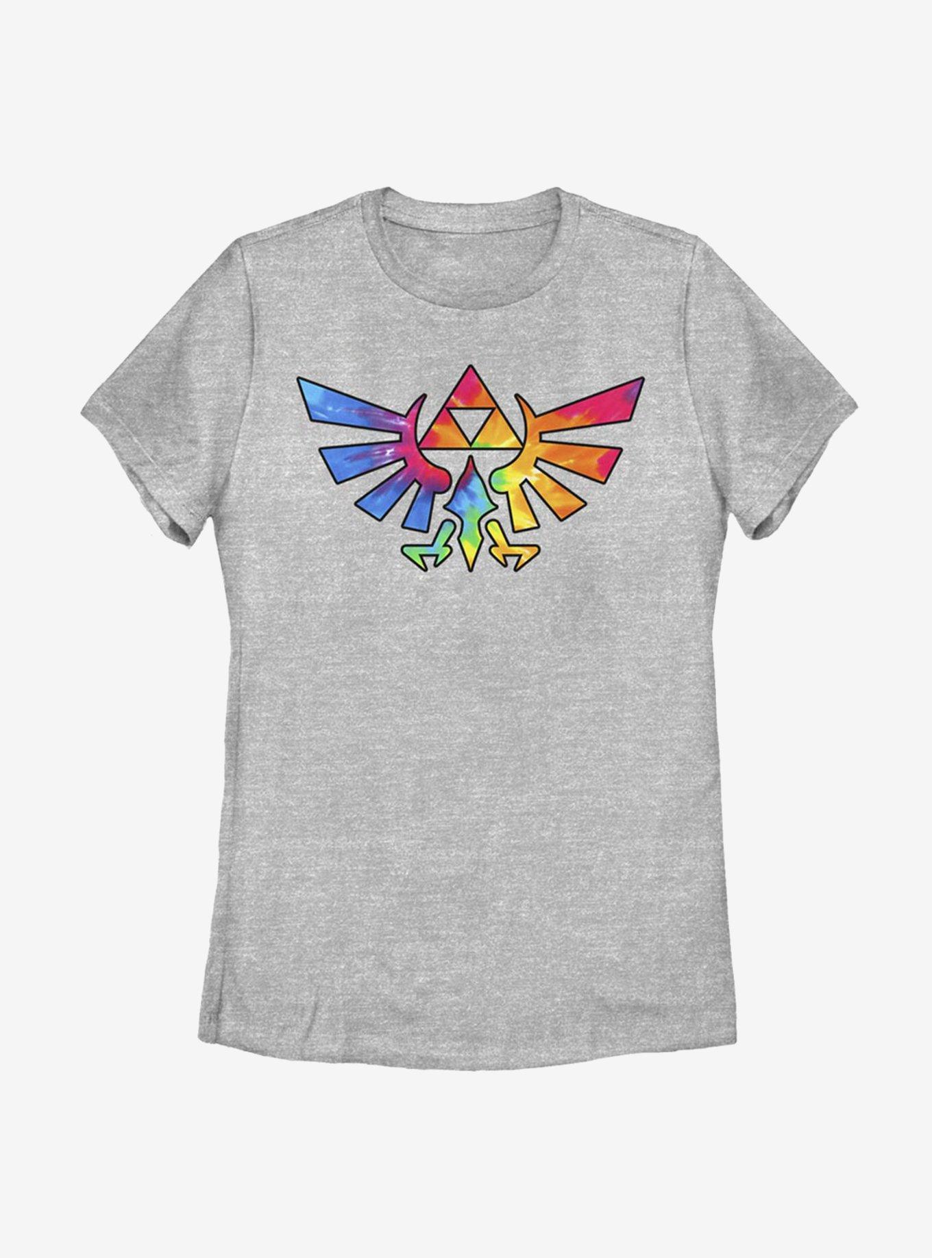 Nintendo The Legend Of Zelda Groovy Crest Womens T-Shirt, , hi-res